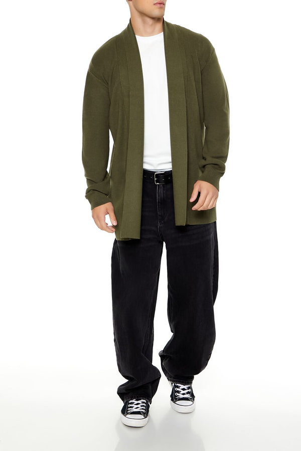 Forever 21 Open-Front Cardigan Sweater