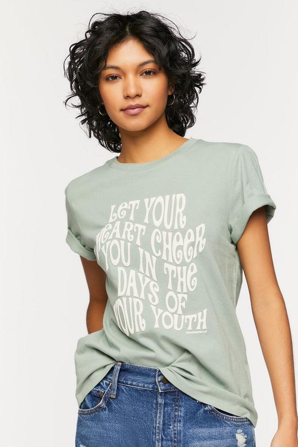 forever 21 Organically Grown Cotton Graphic Tee