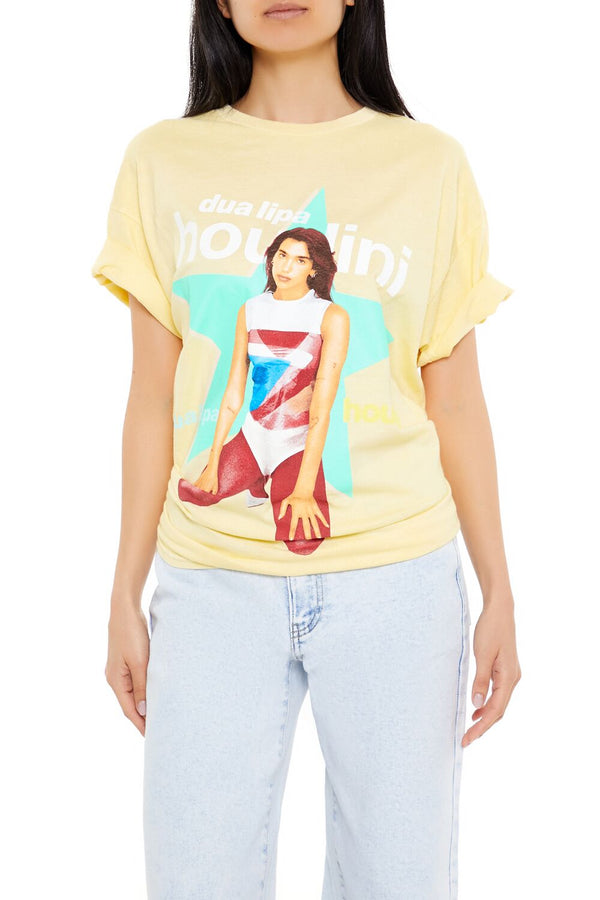 forever 21 Oversized Dua Lipa Graphic Tee