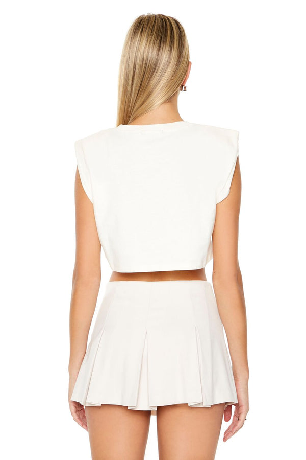 Forever 21 Padded Cropped Muscle Tee