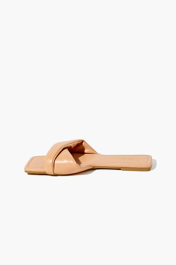 Forever 21 Padded Faux Leather Sandals
