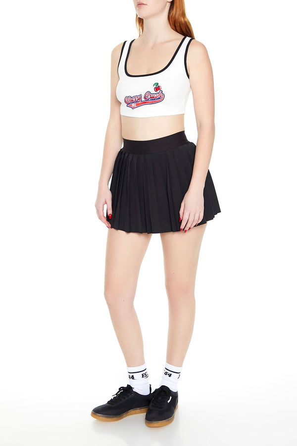 Forever 21 Pleated Mini Skort