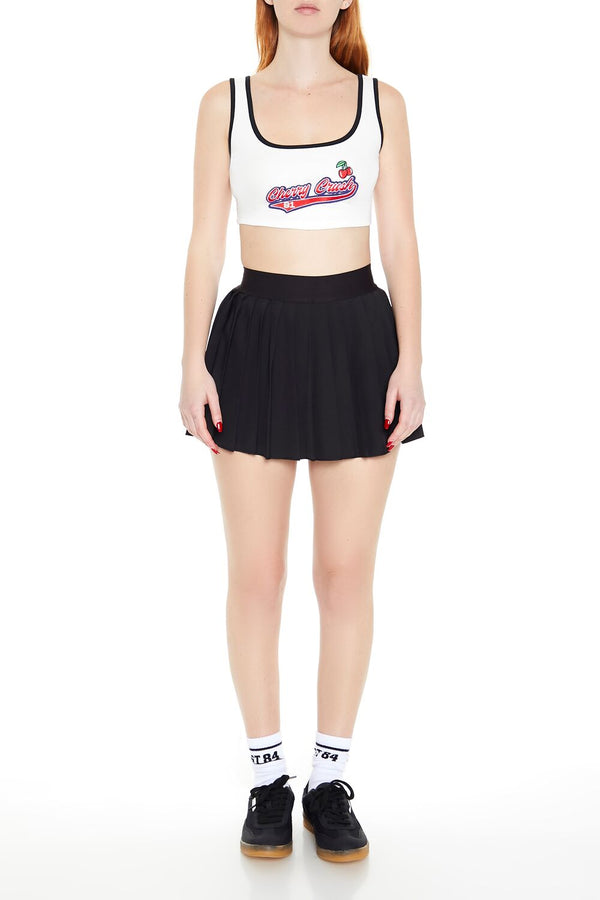 forever 21 Pleated Mini Skort