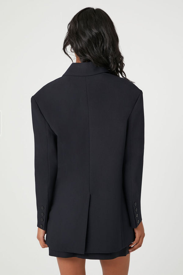 Forever 21 Plunging Double-Breasted Blazer