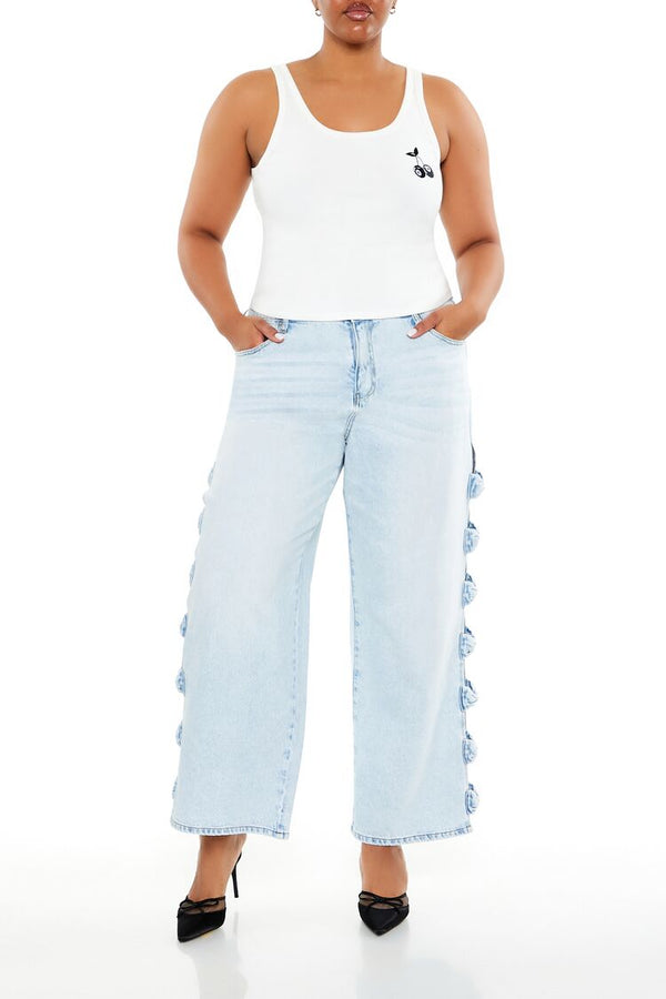 Forever 21 Plus Size 8-Ball Cherry Tank Top