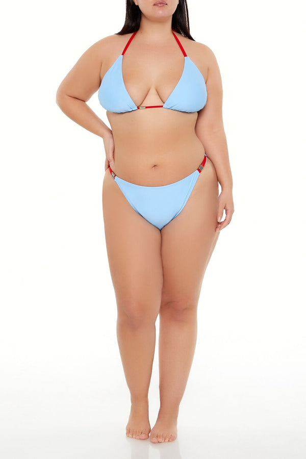 forever 21 Plus Size Bar String Bikini Bottoms