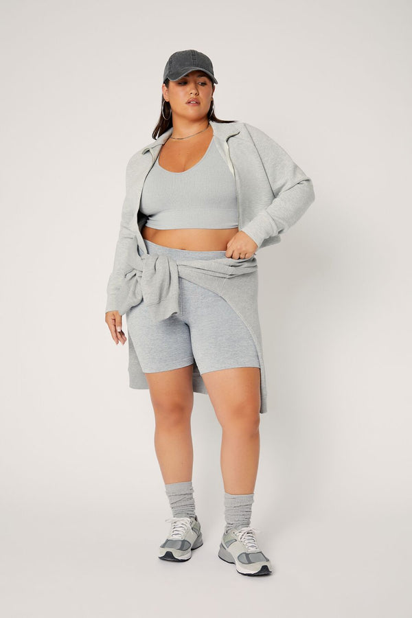 forever 21 Plus Size Basic Cotton Biker Shorts