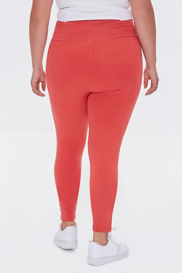 Forever 21 Plus Size Basic High-Rise Leggings
