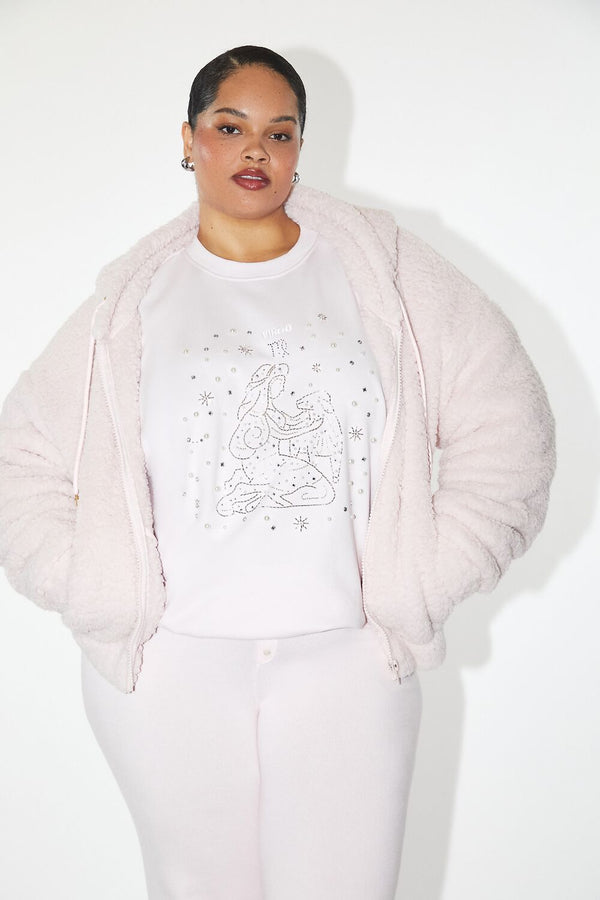 forever 21 Plus Size Beaded Virgo Pullover