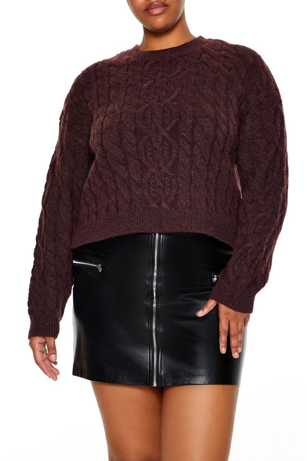 Forever 21 Plus Size Cable Knit Sweater