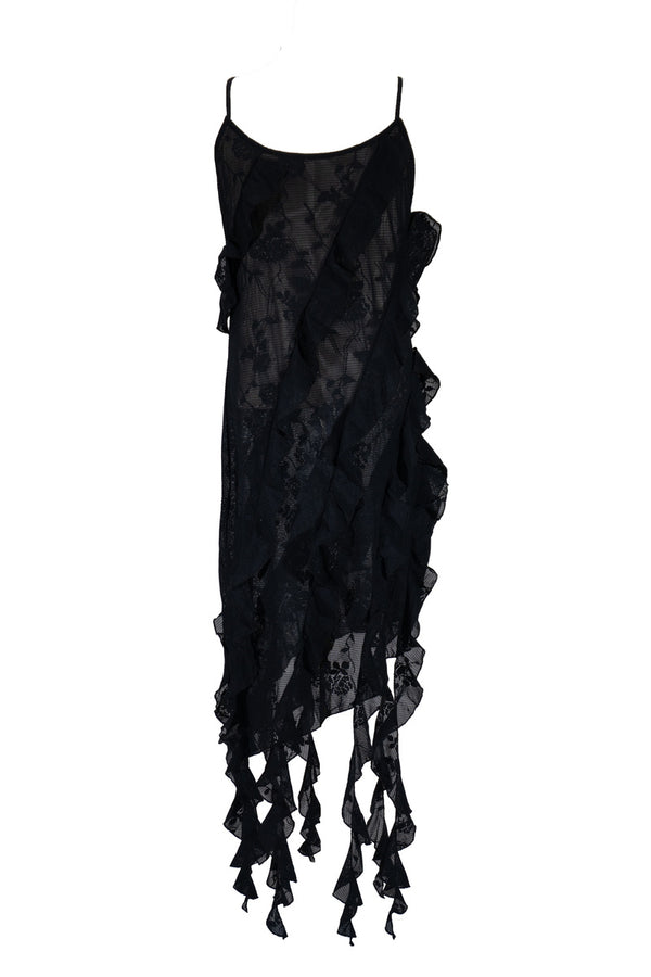 Forever 21 Plus Size Cascading Ruffle Dress