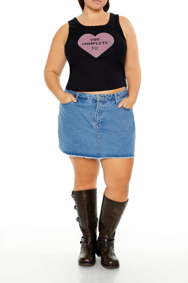 Forever 21 Plus Size Complete Mess Tank Top