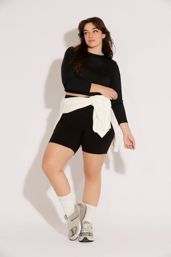 forever 21 Plus Size Cotton Biker Shorts