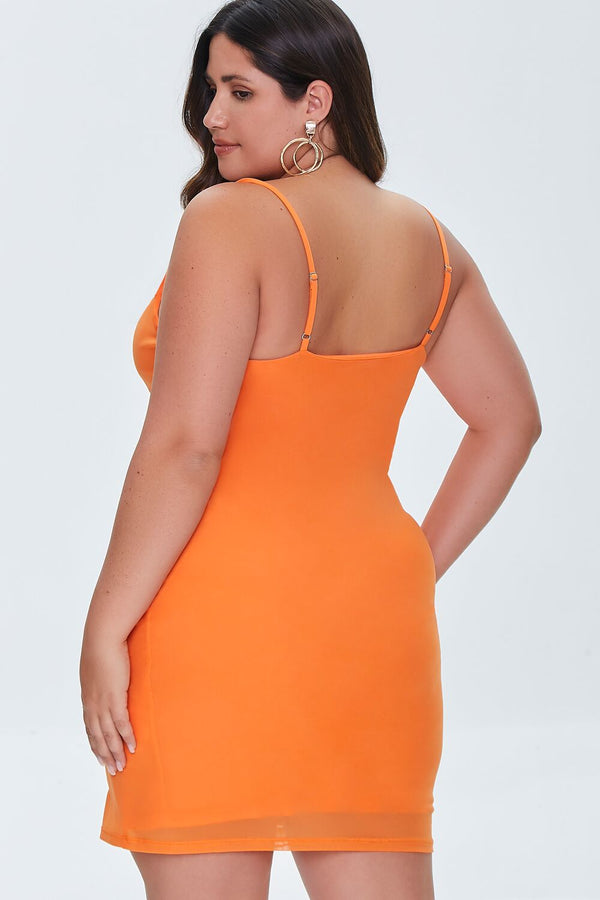 Forever 21 Plus Size Cowl Mini Dress