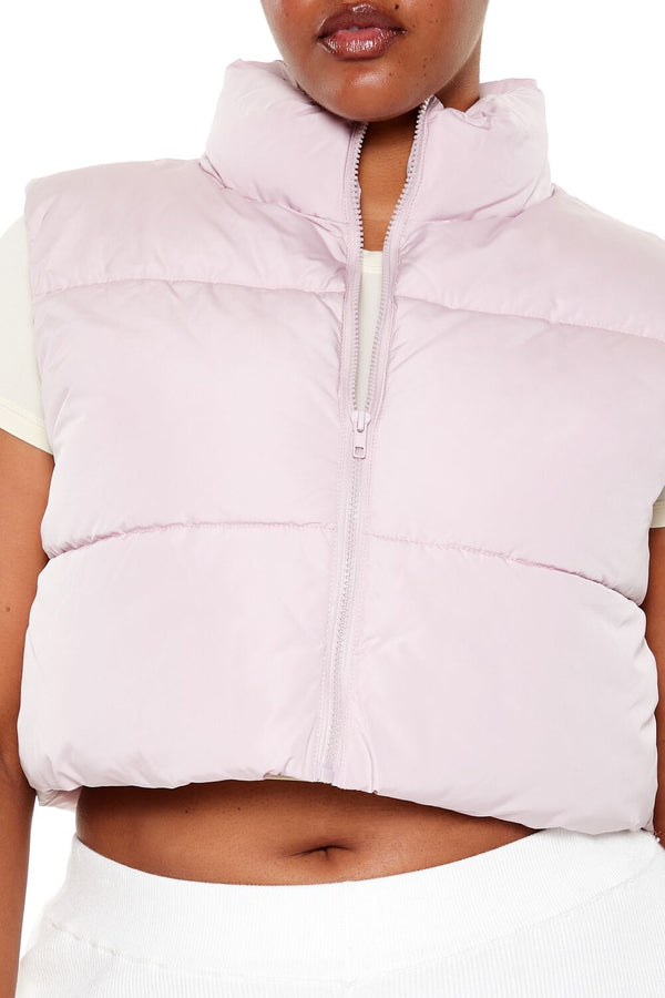 Forever 21 Plus Size Cropped Puffer Vest