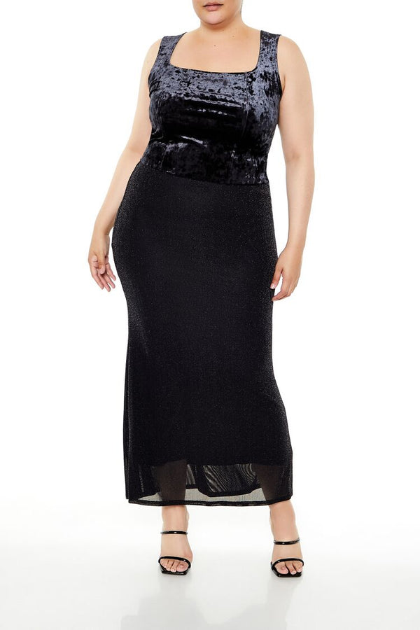 Forever 21 Plus Size Crushed Velvet Tank Top