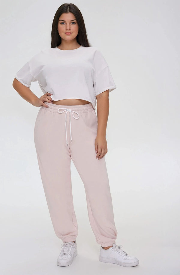 forever 21 Plus Size Fleece Joggers