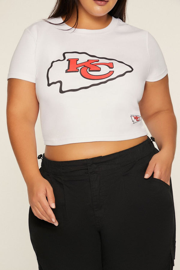 Forever 21 Plus Size Kansas City Chiefs Baby Tee