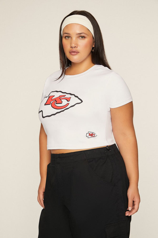 Forever 21 Plus Size Kansas City Chiefs Baby Tee