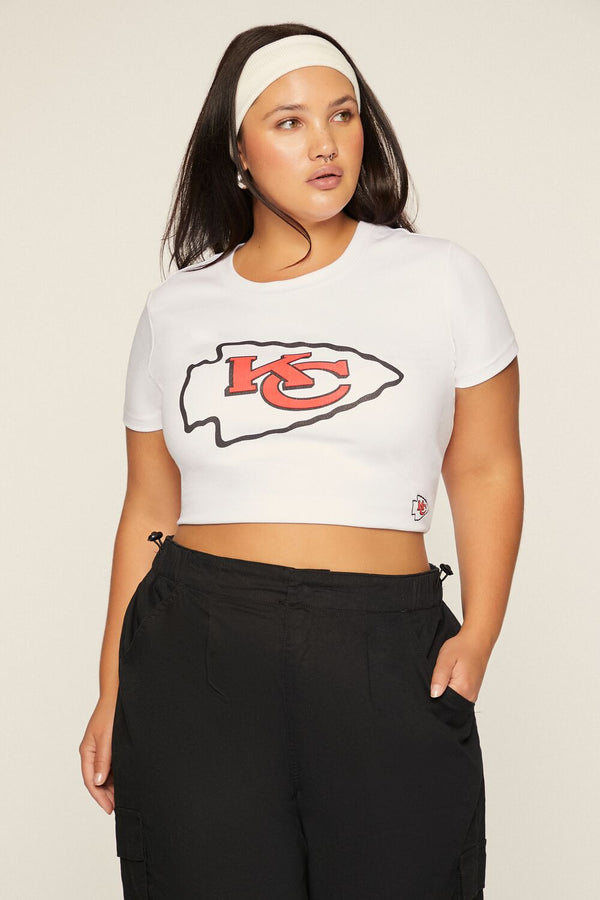 forever 21 Plus Size Kansas City Chiefs Baby Tee