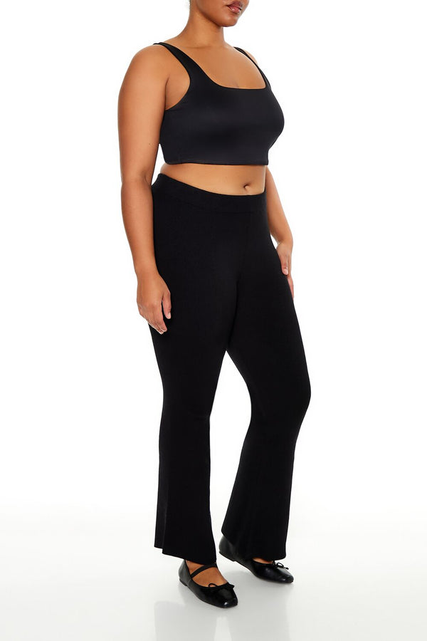 Forever 21 Plus Size Mid-Rise Flare Pants