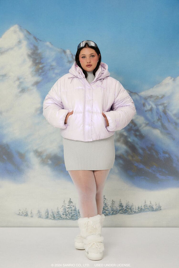 Forever 21 Plus Size My Melody Puffer Jacket