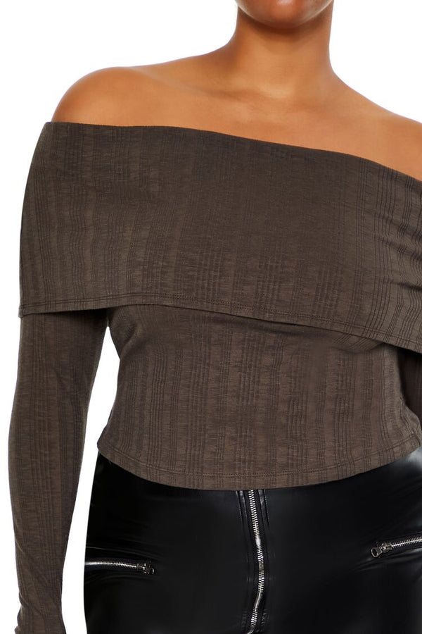 Forever 21 Plus Size Off-the-Shoulder Top