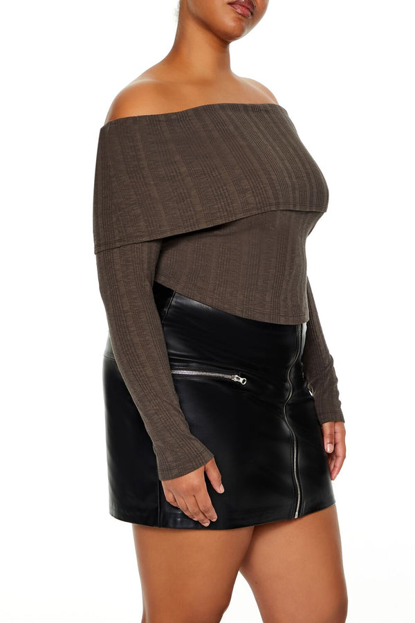 Forever 21 Plus Size Off-the-Shoulder Top