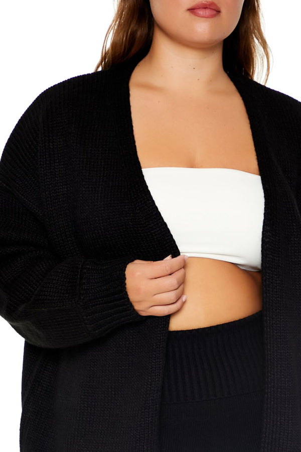 Forever 21 Plus Size Open-Front Cardigan Sweater