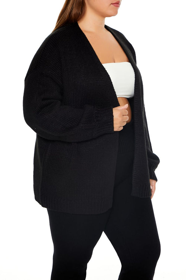 Forever 21 Plus Size Open-Front Cardigan Sweater