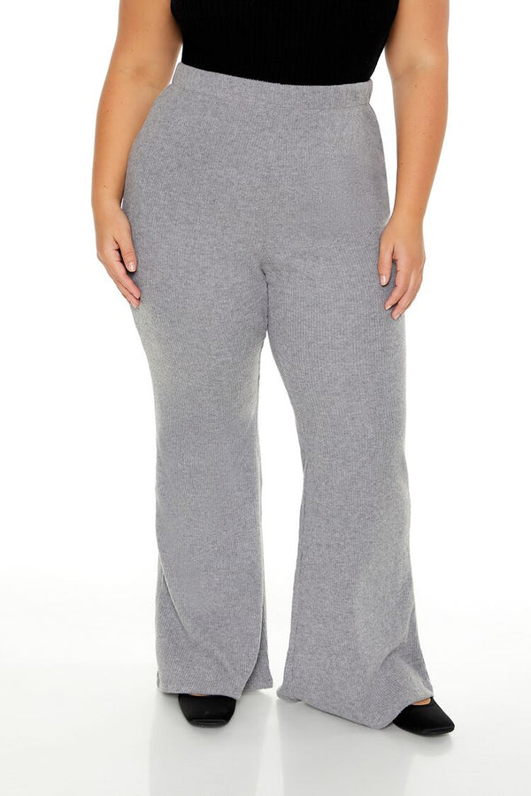 Forever 21 Plus Size Ribbed Flare Pants