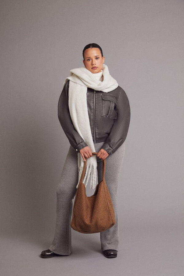 forever 21 Plus Size Ribbed Flare Pants