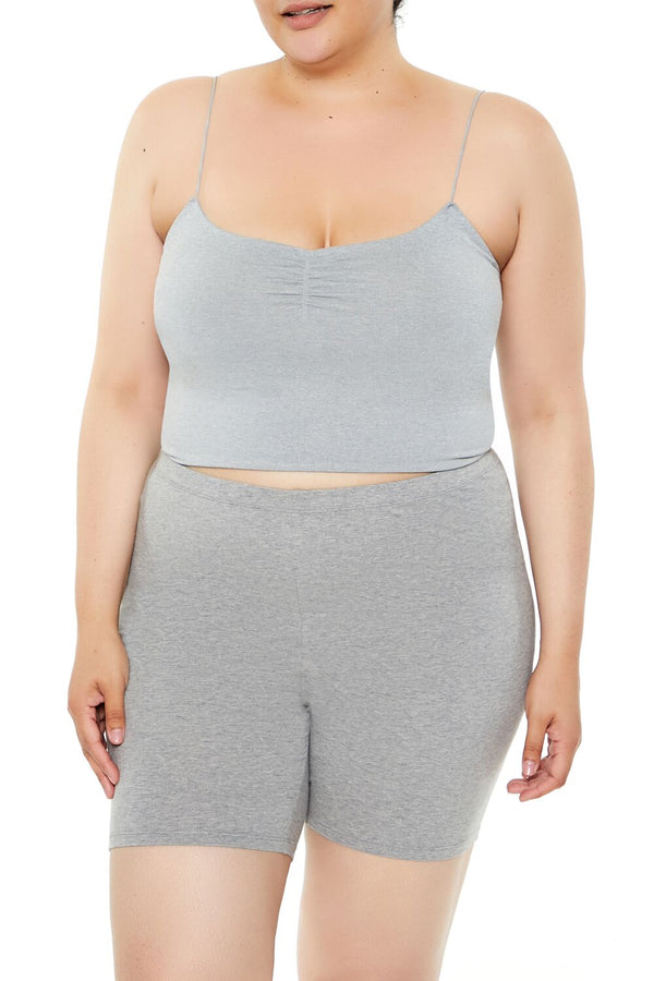 forever 21 Plus Size Seamless Cropped Cami