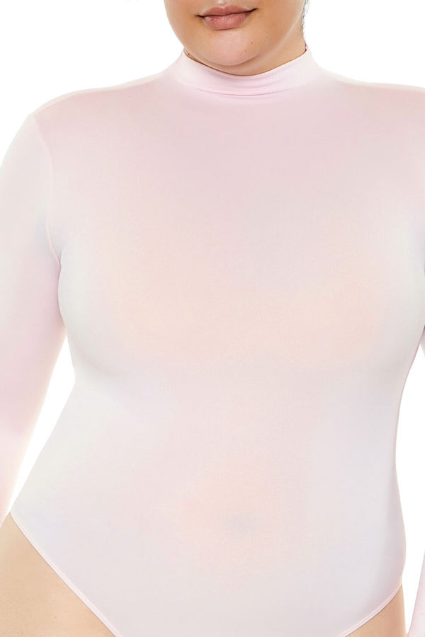 Forever 21 Plus Size Seamless Mock Neck Bodysuit