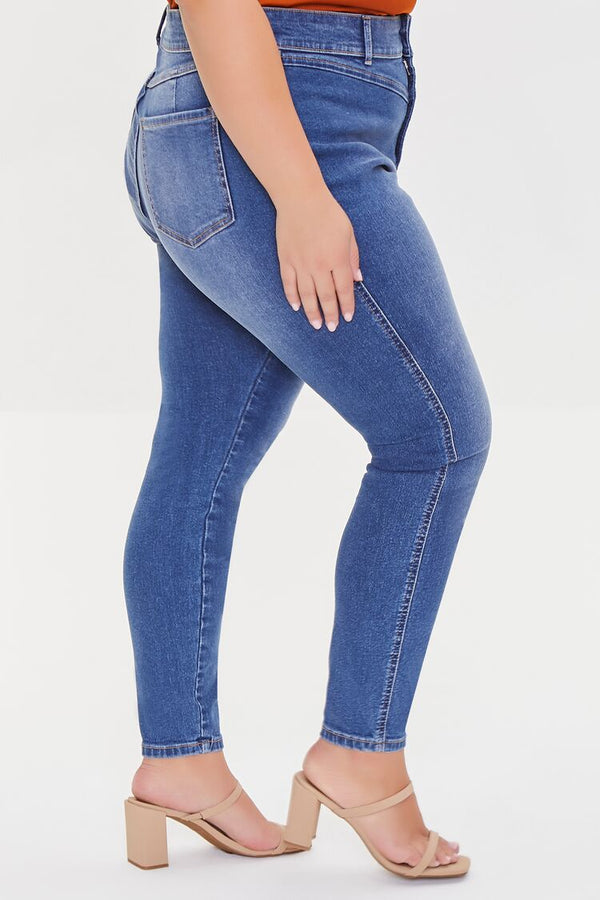 Forever 21 Plus Size Skinny Uplyfter Jeans