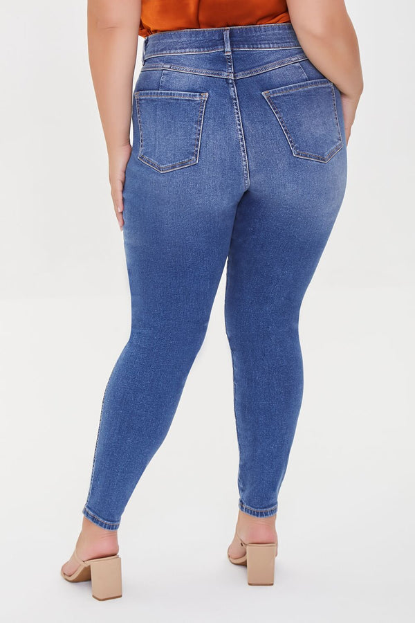 Forever 21 Plus Size Skinny Uplyfter Jeans