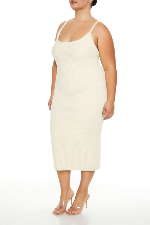 Forever 21 Plus Size Sweater-Knit Midi Dress