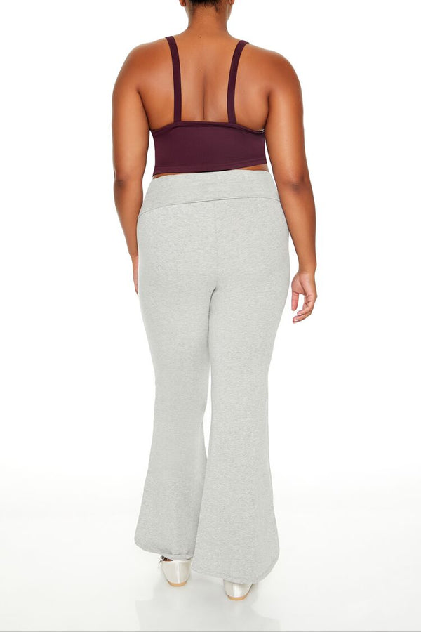 Forever 21 Plus Size Two-Tone Flare Leggings