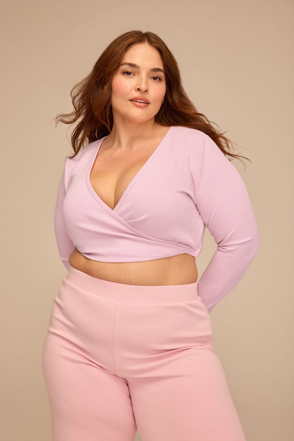 forever 21 Plus Size Wrap Crop Top