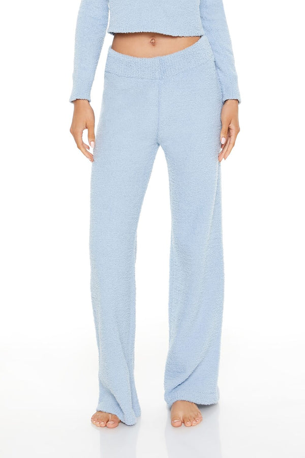 Forever 21 Plush High-Rise Pajama Pants