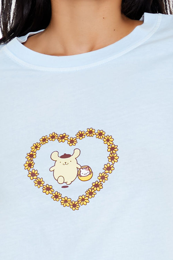 Forever 21 Pompompurin Graphic Cropped Tee