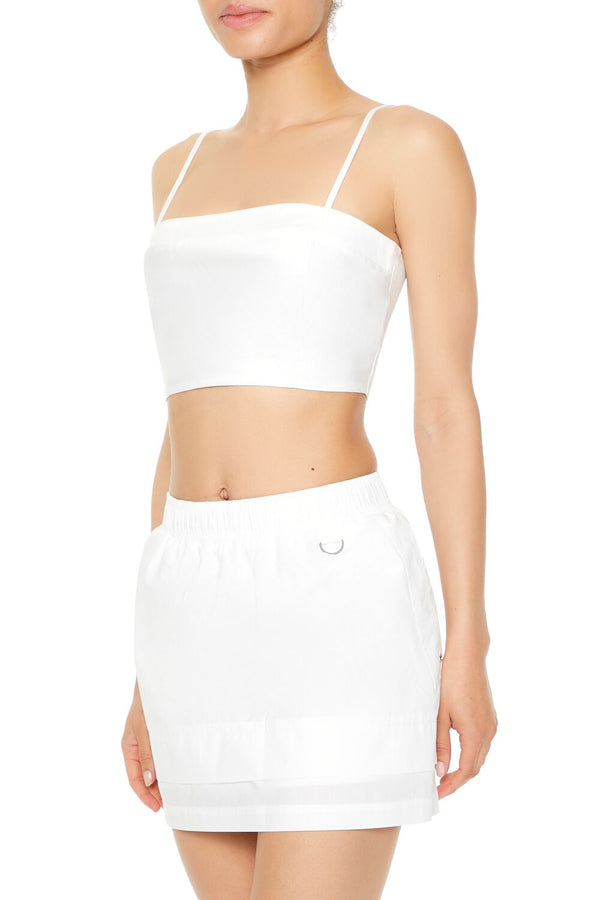 Forever 21 Poplin Cropped Cami