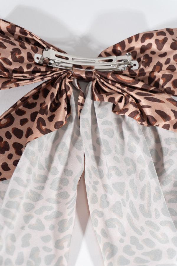 Forever 21 Printed Bow Hair Clip