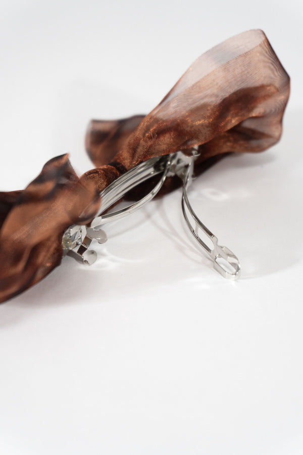 Forever 21 Printed Bow Hair Clip