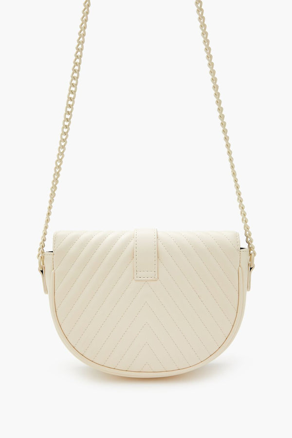 Forever 21 Quilted Crescent Crossbody Bag