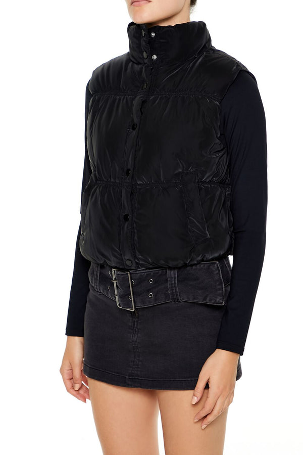 Forever 21 Quilted Puffer Vest