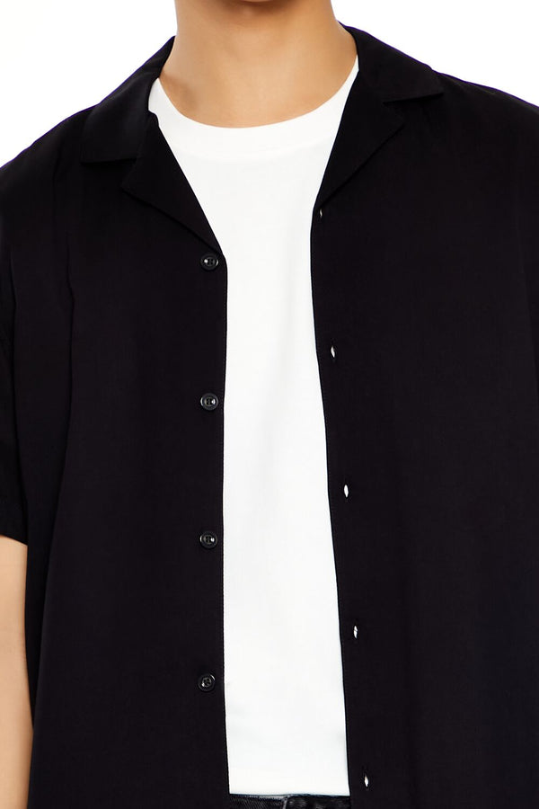 Forever 21 Rayon Short-Sleeve Shirt