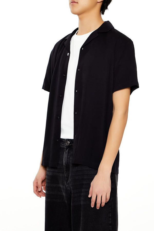 Forever 21 Rayon Short-Sleeve Shirt