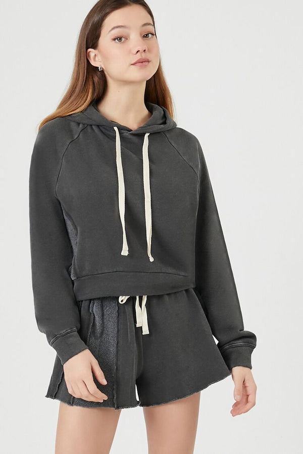 forever 21 Reworked Fleece Sweatshorts