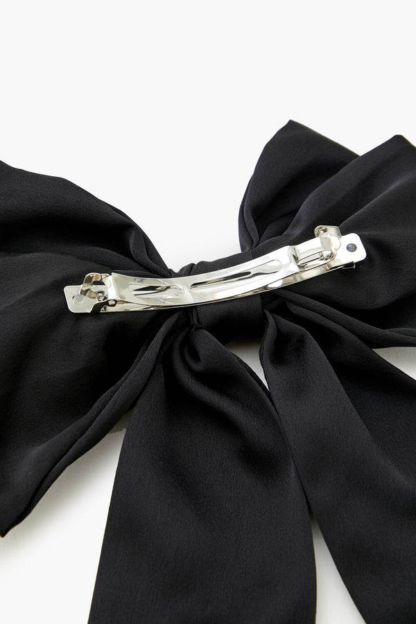 Forever 21 Rhinestone Bow Hair Barrette